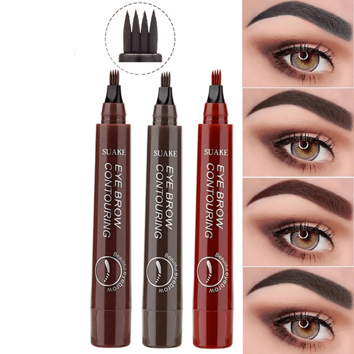 EyeShine - Präziser Augenbrauenstift mit 4 Spitzen | 1+1 GRATIS!