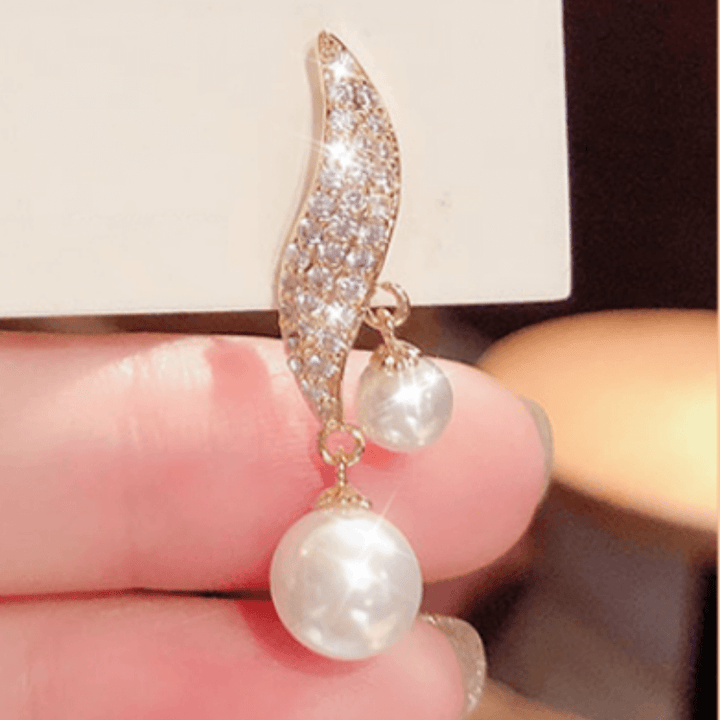 Finestone - Perlen Ohrringe