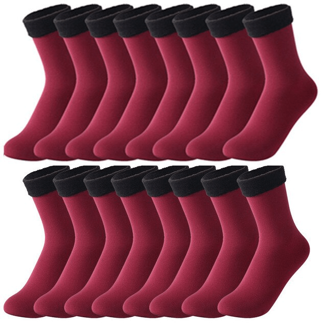CozyFit - Damen-Winter-Samt-Socken | 4+4 Paare GRATIS!