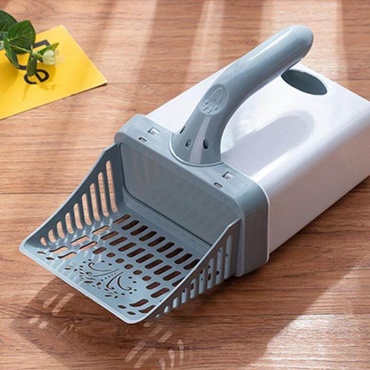 Catnet - Streuschaufel mit Behälter