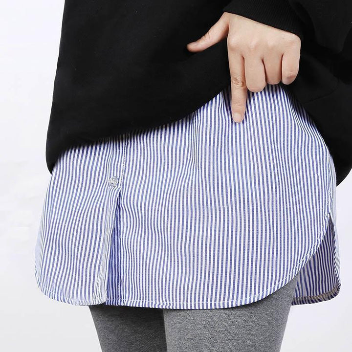 Beatrice - Neuer Rock mit hoher Taille / Hemdverlängerung