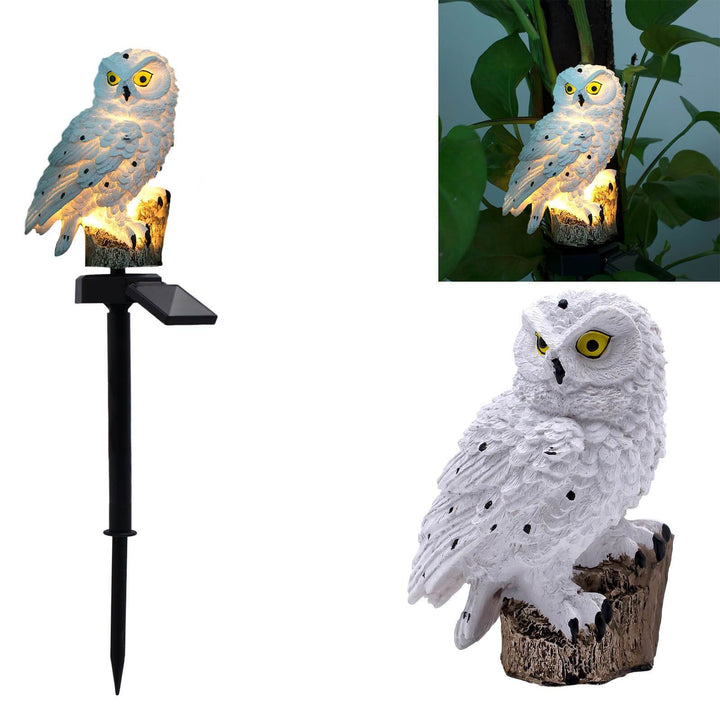 Solar-Eule - Gartendekoration