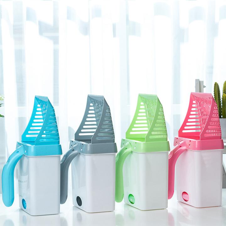 Catnet - Streuschaufel mit Behälter